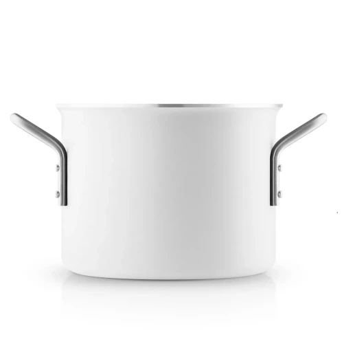 Non-stick pot with ceramic coating Eva Trio White Line 2.5L - Eva Solo