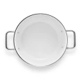 Non-stick pot with ceramic coating Eva Trio White Line 2.5L - Eva Solo