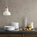 Wysoka patelnia saute z powłoką ceramiczną Eva Trio White Line 24 cm - Eva Solo