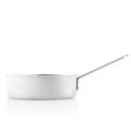 Wysoka patelnia saute z powłoką ceramiczną Eva Trio White Line 24 cm - Eva Solo