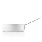 Wysoka patelnia saute z powłoką ceramiczną Eva Trio White Line 24 cm - Eva Solo