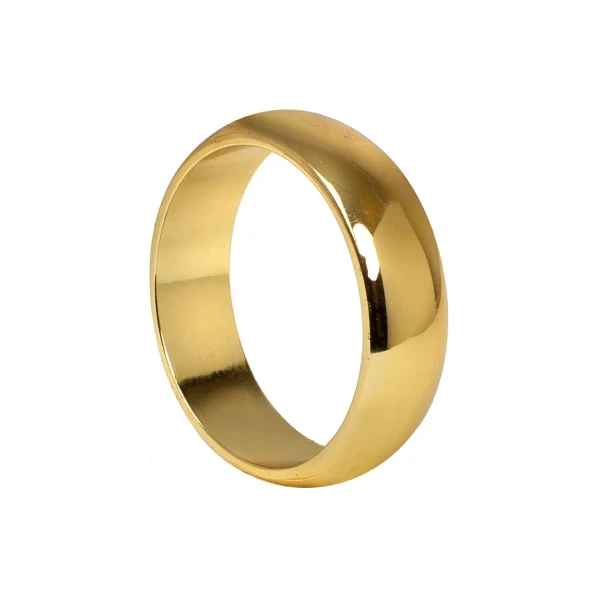 Obrączka na serwetki złota Monaco Brass, 4 sztuki - Himla