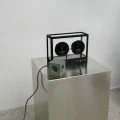 Power cube with usb Square 1 Oak Green - Avolt