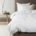 Linen duvet cover 220x220 Sunrise White Premium - Himla