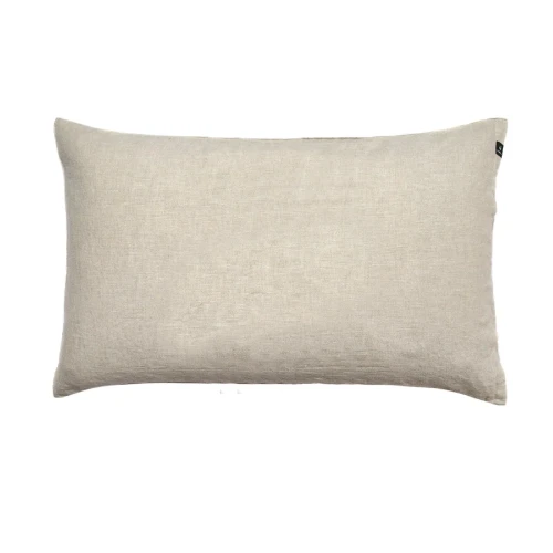 Pościel lniana poszewki na poduszki 50x90 Sunrise Oatmeal Premium, 2 szt - Himla
