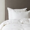 Linen pillowcases 50x90 Sunrise White Premium, 2 psc - Himla