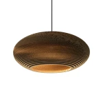 Lampa sufitowa designerska Scraplights Disc 24 Natural - Graypants