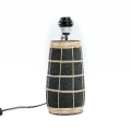 Table lamp Skiathos Natural Black - Bazar Bizar