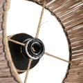 Lampa stołowa Skiathos Natural Black - Bazar Bizar