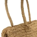 Raffia woven shopper bag Ti Amo - Bazar Bizar