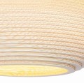 Pendant lamp Scraplights Disc 16 Blonde - Graypants