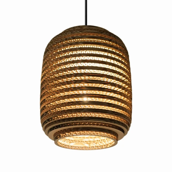Pendant lamp Scraplights Ausi8 Natural - Graypants