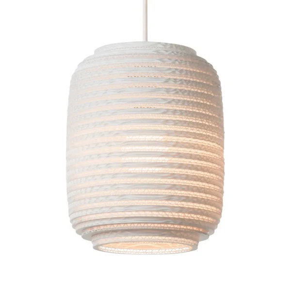 Lampa wisząca designerska Scraplights Ausi8 White - Graypants