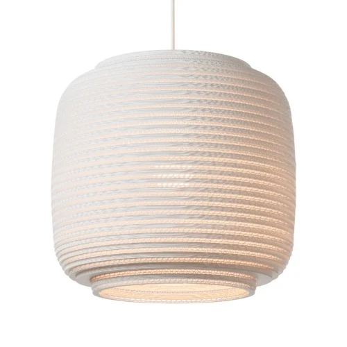 Lampa wisząca designerska Scraplights Ausi14 White - Graypants