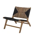 Boho armchair Grant Lounge teak banana leaf - Bloomingville