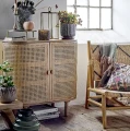 Boho armchair Lennox Lounge teak rattan - Bloomingville
