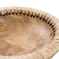 Teak wooden bowl LikeMe S - Bazar Bizar