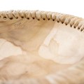 Teak wooden bowl LikeMe L - Bazar Bizar