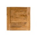 Stolik drewniany Natural 50x50 z odzyskiwanego teaku - Bazar Bizar