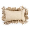 Decorative pillow Bonita 30x50 jute raffia - Bazar Bizar