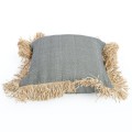 Decorative pillow Cotton Bonita 60x60 cotton raffia - Bazar Bizar