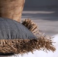 Decorative pillow Cotton Bonita 40x40 cotton raffia - Bazar Bizar