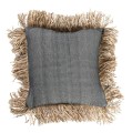 Decorative pillow Cotton Bonita 40x40 cotton raffia - Bazar Bizar
