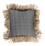 Decorative pillow Cotton Bonita 40x40 cotton raffia - Bazar Bizar