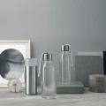 BPA free water bottle 0.5L Bottle Marble grey - Eva Solo