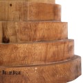 Wooden design table Mazu suar - Bazar Bizar
