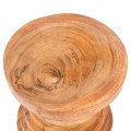 Wooden design table Mazu suar - Bazar Bizar