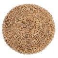 Seagrass pouffe Macrame Pouffe - Bazar Bizar