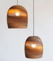 Designer pendant lamp Scraplights Bell10 Natural - Graypants
