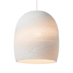 Designerska lampa wisząca Scraplights Bell10 White - Graypants