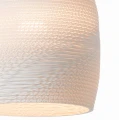 Designerska lampa wisząca Scraplights Bell16 White - Graypants