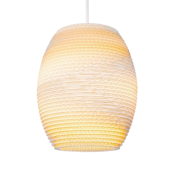 Designerska lampa wisząca Scraplights Oliv Blonde - Graypants