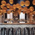 Ball pendant lamp Scraplights Moon24 Natural - Graypants