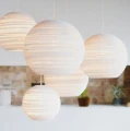 Lampa kula wisząca Scraplights Moon10 White - Graypants