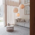 Lampa kula wisząca Scraplights Moon18 White - Graypants
