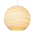 Ball pendant lamp Scraplights Moon10 Blonde - Graypants