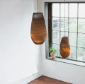Lampa designerska wisząca Scraplights Drop18 Natural - Graypants