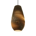 Lampa designerska wisząca Scraplights Drop18 Natural - Graypants