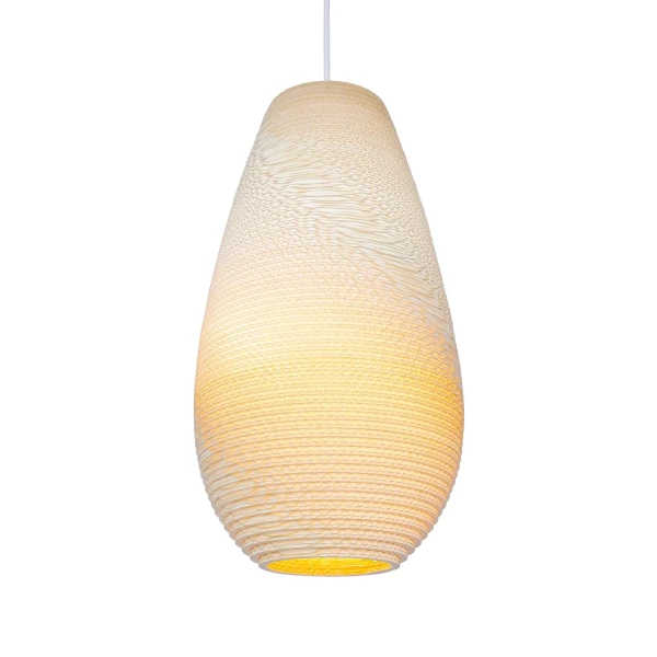 Designerska lampa wisząca Scraplights Drop18 Blonde - Graypants