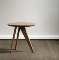 Stolik drewniany Fin dąb Light Smoked Oak - NORR11