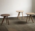 Stolik drewniany Fin dąb Dark Smoked Oak - NORR11