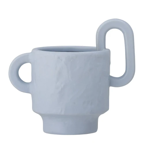 Flowerpot Alfine stoneware light blue - Bloomingville
