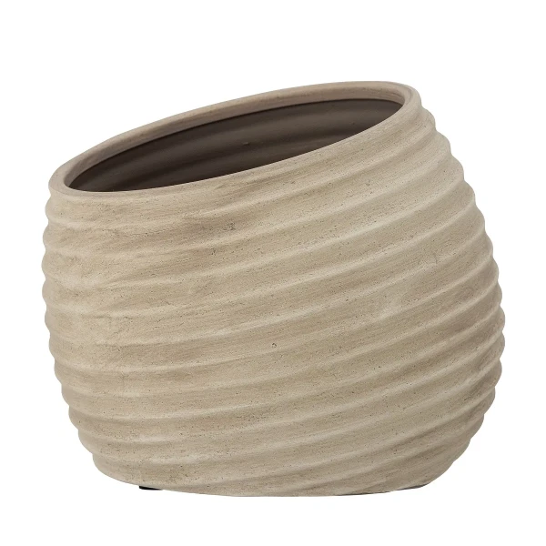 Terracotta flowerpot Cimmy Deco - Bloomingville