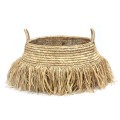 Kosz ozdobny Raffia Deluxe L - Bazar Bizar