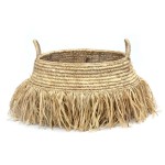 Kosz ozdobny Raffia Deluxe L - Bazar Bizar