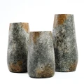Terracotta vase Spooky Grey L - Bazar Bizar